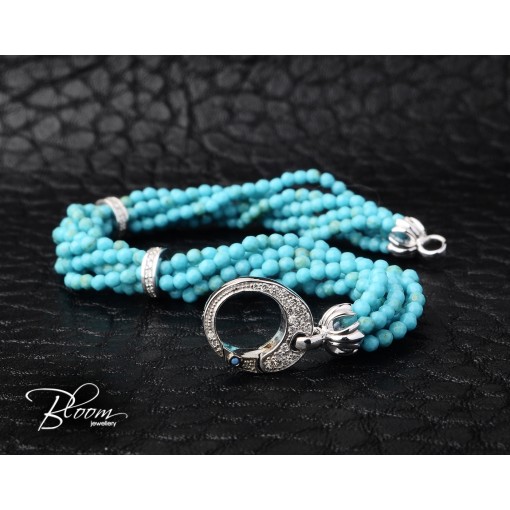 Turquoise Diamond Bracelet